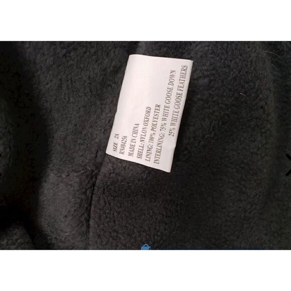 Maxam Mountain Goose Down Men's Coat Size 2x - Picture 4 of 5